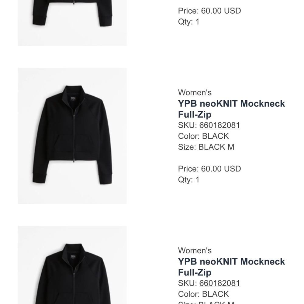 NWT still in packaging YPB Abercrombie sweatshirt